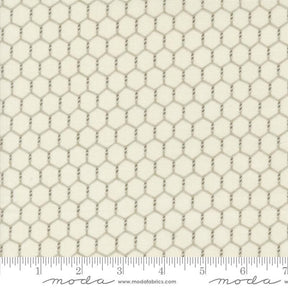 Willows Farm Chickenwire Yardage Cloud 56106-11 by Deb Strain for Moda Fabric Sold in 1/2 yard increments cut continuously
