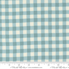 Willows Farm Farm House Gingham Sky Yardage 56108-16 by Deb Strain for Moda Fabric Sold in 1/2 yard increments cut continuously