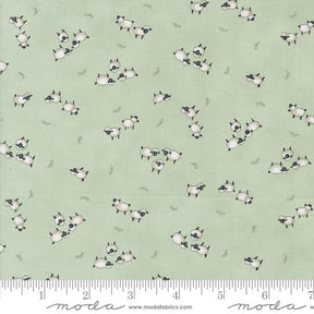 Willows Farm Sheeps in the Pasture Willow Yardage 56105-18 by Deb Strain for Moda Fabric Sold in 1/2 yard increments cut continuously