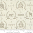 Willows Farm Farm Yard Damask Cloud Yardage 56102-11 by Deb Strain for Moda Fabric Sold in 1/2 yard increments cut continuously
