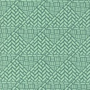 a green background with a pattern of intersecting lines