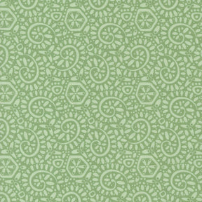 a green and white background with a pattern