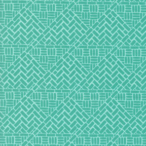 a green and white background with a pattern