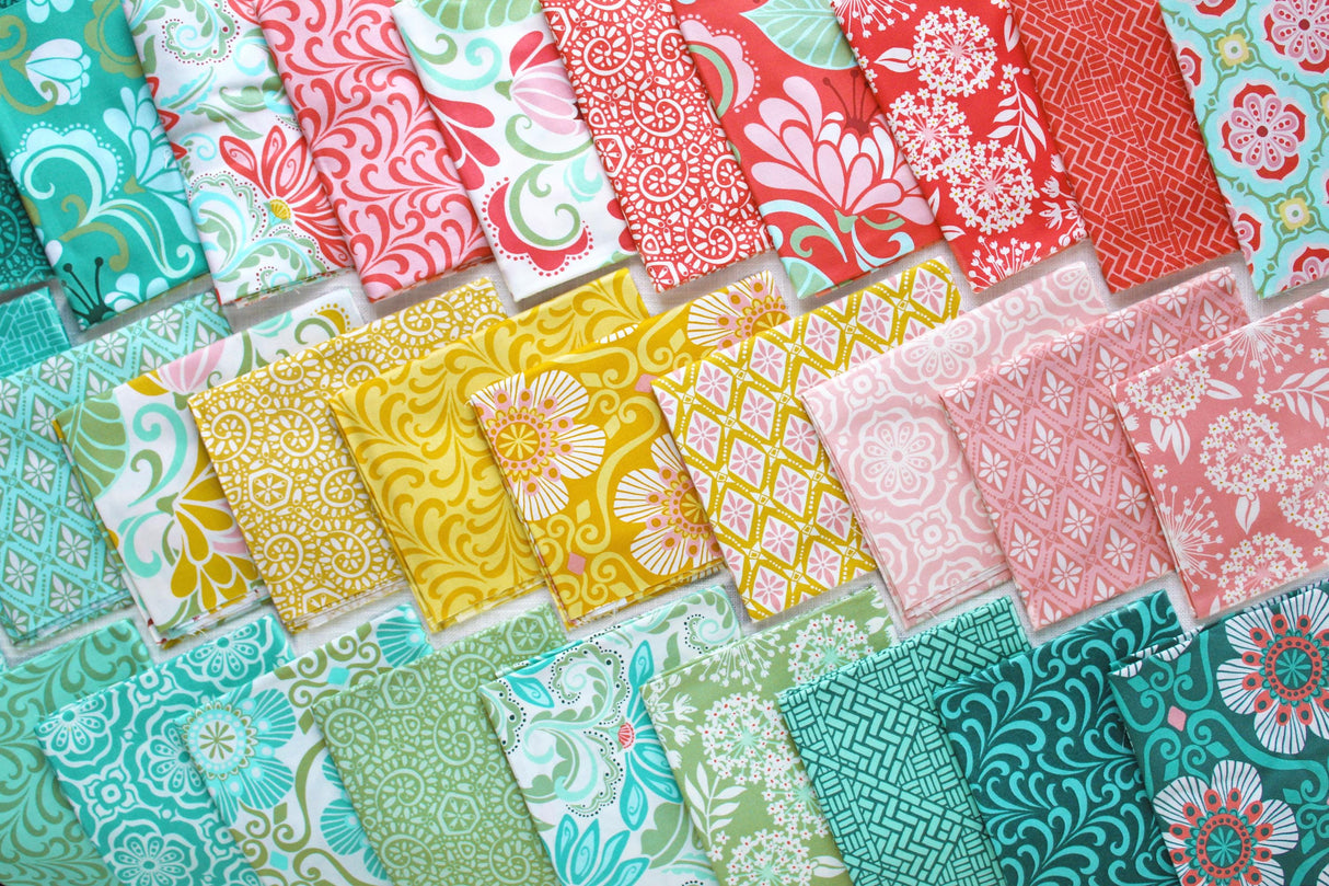 Tango Bolero Petal Yardage 27335-13 by Kate Spain Sold in 1/2 yard increments cut continuously