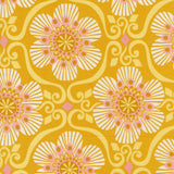 Tango Barcelona Tumeric Yardage 27334-18 by Kate Spain Sold in 1/2 yard increments cut continuously