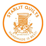 the logo for the handmade quilt company
