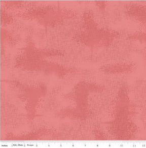Shabby Coral C605-Coral by Lori Holt for Riley Blake 1/2 yard increments