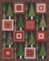 Trees and Tops Quilt Printed Quilt Pattern - PAT007 by Basicgrey Printed Pattern ONLY Finished Size 66" x 82"