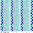 In the Ocean Stripe Blue Yardage - c4113-Blue sold and cut in 1/2 yard increments
