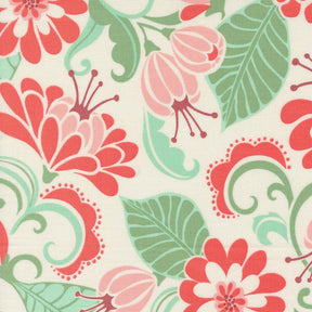 a flower pattern on a white background