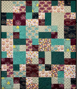 Harmony Quilt Pattern Card by Molly Cook for Villa Rosa Designs finished size 54" x 66"