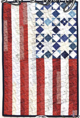 Liberty Quilt pattern by Running Doe Quilts From Villa Rosa Designs 45" x 70" finished Printed Pattern Only