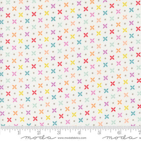 Laguna Sunrise Orange Peel Off White Yardage 37686-11 By Sherri and Chelsi Sold by 1/2 Yard Increments