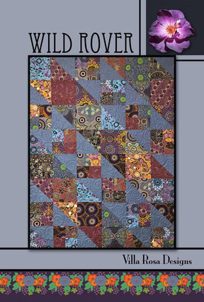 Wild Rover Printed Pattern for Villa Rosa Designs Size 54" x 72"