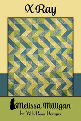 X-Ray Printed Pattern by Melissa Milligan for Villa Rosa Designs Size 44" x 52"