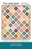 The Lydia Quilt Pattern KTQ182 by Kitchen Table Quilting (baby, lap, twin, queen and king sizes)