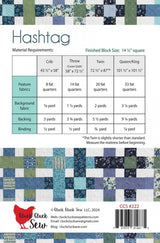 Hashtag by Allison Harris of Cluck Cluck Sew CCS222