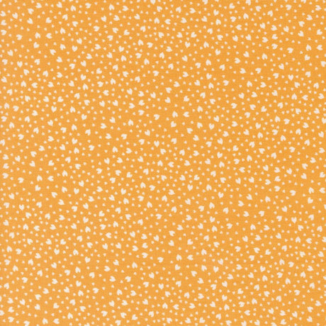 a yellow background with white spots on it