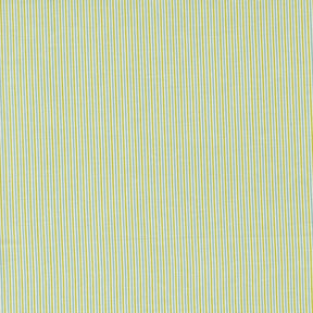 a close up of a green and white striped fabric