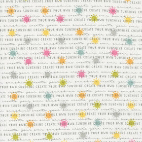 a white background with multicolored circles on it