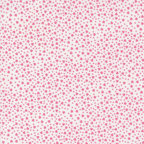 a white background with pink hearts on it