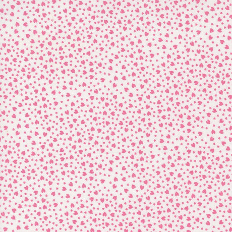 a white background with pink hearts on it
