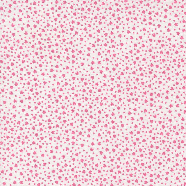 a white background with pink hearts on it