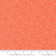 a ruler with a red and white polka dot pattern on it