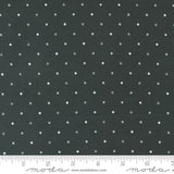 a black background with white polka dots