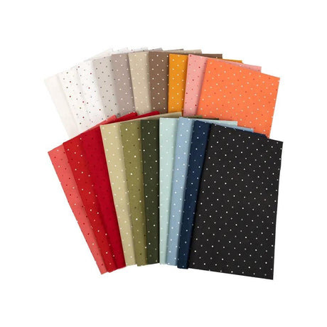 a bunch of different colors of fabric