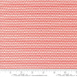 a pink and white background with a ruler