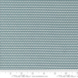 a ruler with a blue and white pattern on it