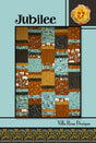 Jubilee Quilt Pattern Card for Villa Rosa Designs finished size 45" x 60"