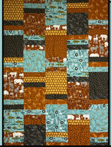 Jubilee Quilt Pattern Card for Villa Rosa Designs finished size 45" x 60"