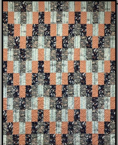 Martina Quilt Pattern Card for Villa Rosa Designs finished size 57" x 72"