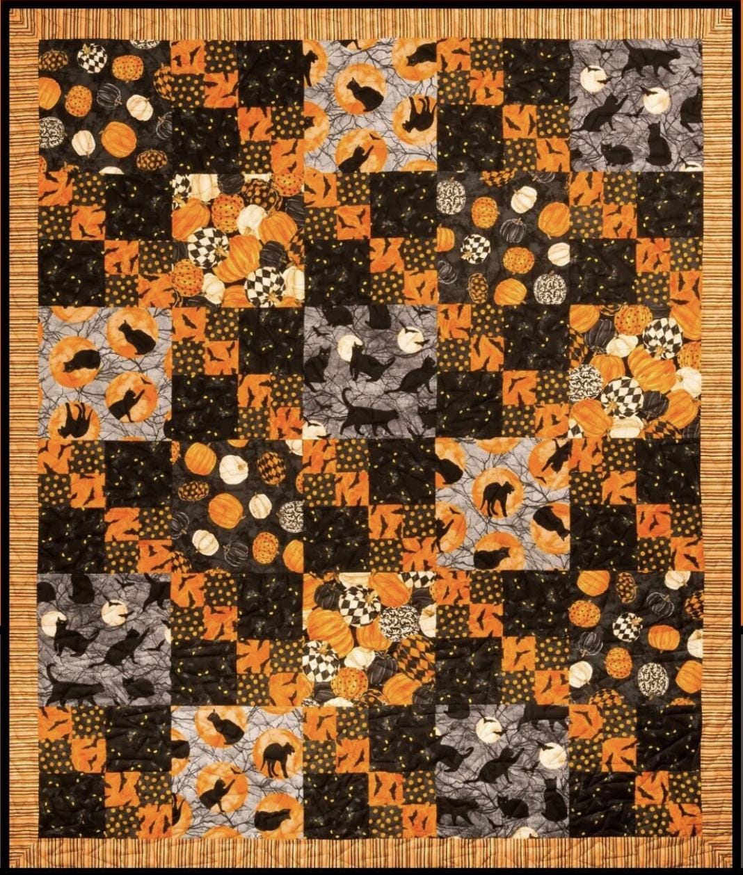 Kit and Caboodle Quilt Pattern Villa Rosa Designs Finished 44 x 52