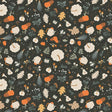 Pumpkin Spice Forage Shrubs by Simple Simon & Company C14992-Shrubs for Riley Blake Designs Sold in 1/2 yard increments