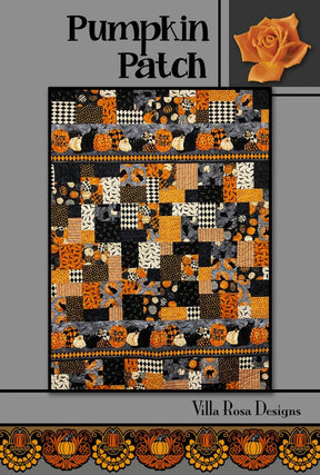 Pumpkin Patch Printed Pattern Villa Rosa Designs Size 54" x 72"
