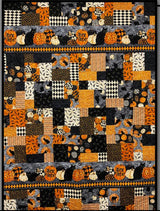 Pumpkin Patch Printed Pattern Villa Rosa Designs Size 54" x 72"