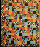 Rainbows End Printed Pattern Villa Rosa Designs Size 42" x 53"