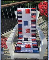 Sew Charmed Pattern Card by Sugar Pine Quilt Designs for Villa Rosa Designs finished size 19"x48"