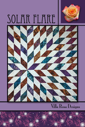 Solar Flare Printed Pattern for Villa Rosa Designs Size 66" x 72"