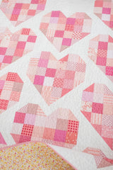 Scrappy Hearts Quilt Pattern QLP132 by Quilty Love 3 sizes available see 2nd photo