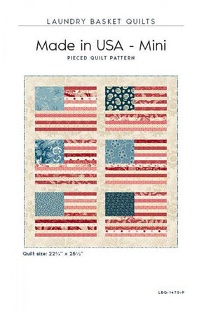Made in the USA Laundry Basket Quilts Pattern Made in USA LBQ-0655-P