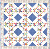 All Around Star Quilt Pattern # CQP215 by Cory Yoder of Coriander Quilts