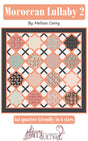 Moroccan Lullaby 2 Quilt Pattern by Melissa Corry HQ1328 for Happy Quilting 6 sizes