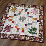 Swirling Leaves Quilt Pattern by Melissa Corry HQ1131 for Happy Quilting 5 sizes