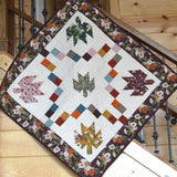 Swirling Leaves Quilt Pattern by Melissa Corry HQ1131 for Happy Quilting 5 sizes