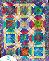 Block Talk Stars Quilt Pattern by Joanne Hillestad for Swirly Girls Design SGD070