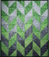 Zipper Printed Pattern by Melissa Milligan for Villa Rosa Designs Size 54" x 72"